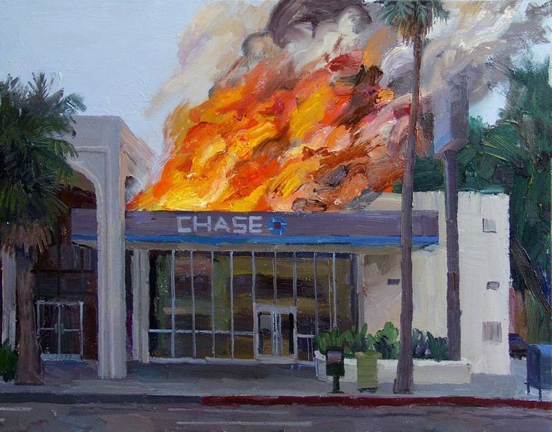 chase burning